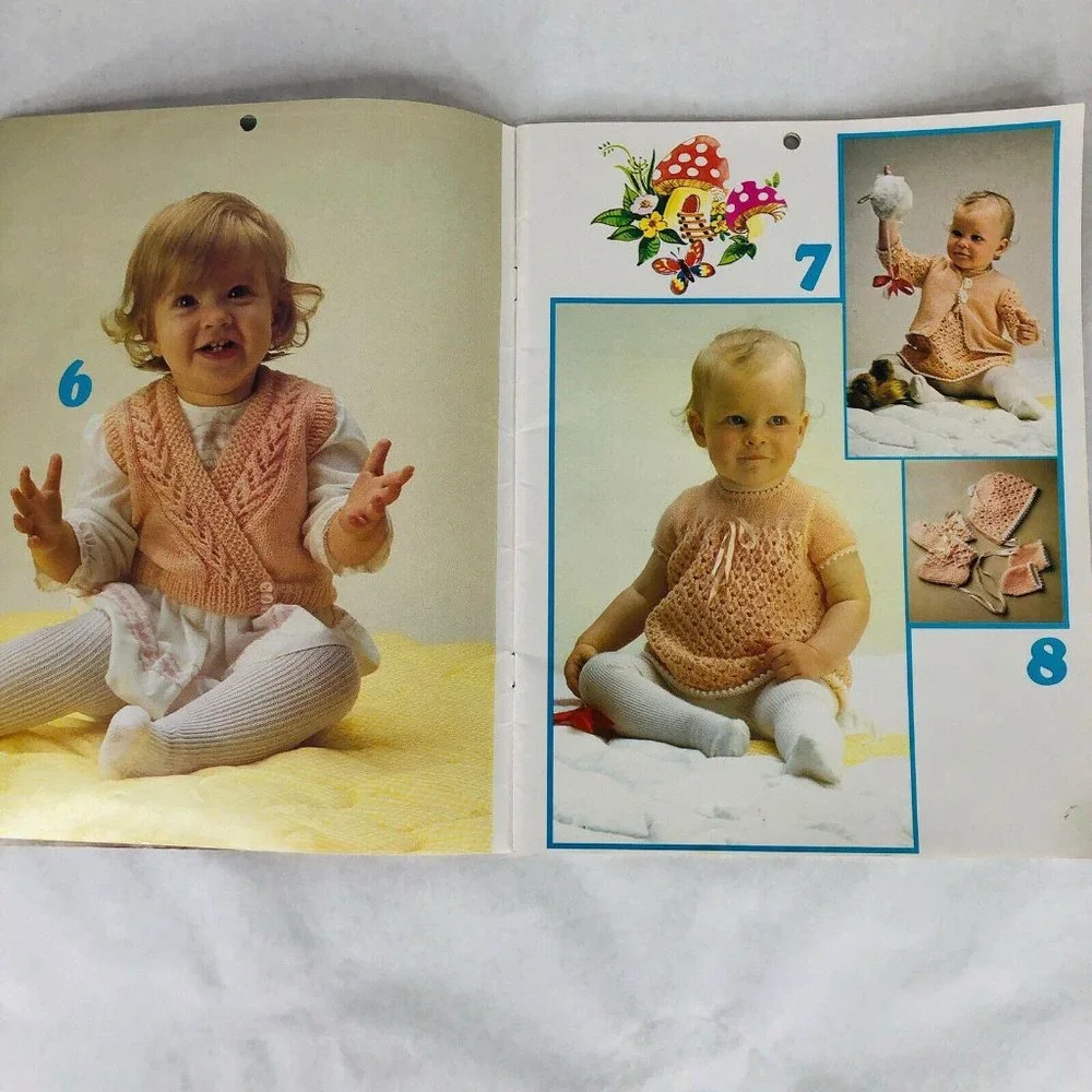 Fairy Tale Baby Book Susan Bates Knitting‎ Pattern Book 17340 Babies to 3 Years